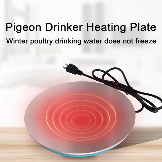 Poultry Drinking Water Constant Temperature Base Safe and Durable Poultry Waterer Drinker Heated Base Farming Equipment 1Pc