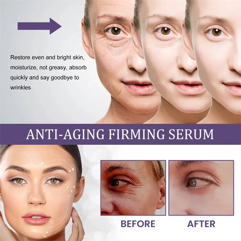 Facial Retinol Serum Whitening Moisturizing Fade Fine Lines Reduce Wrinkle Lift Firm Rejuvenate Your Face Korean Cosmetics 30ml