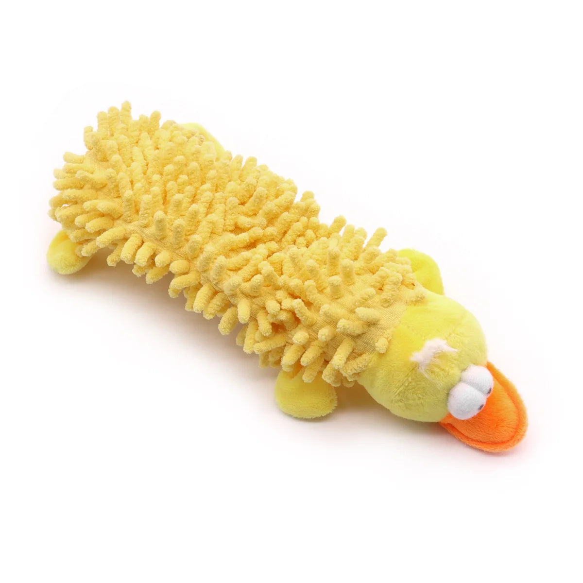 Pet Dog Plush Sound Toy Cute Frog Hippo Shape Mop Fur Shell Design Durable Teeth Grinding Chew Toys for Puppy Small Dogs Dureve