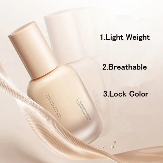 UODO Matte Face Make Up Liquid Foundation Primer Oil Control Hydrating Moisturizing Concealer Skin Care Long-lasting