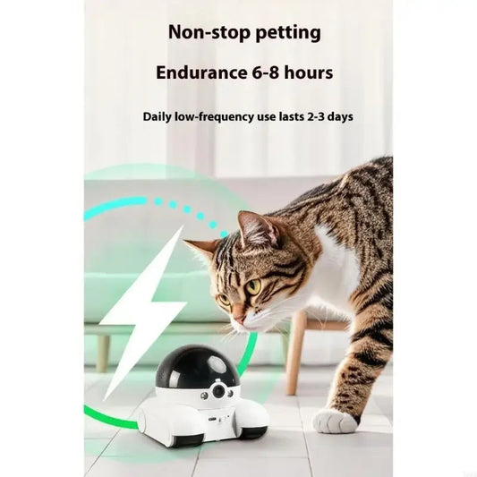360 Degree Rotating Pet Camera with Two Way Talk Function and Night Detection Robot Cameras for Home Security Dureve