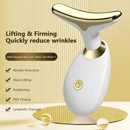 Face Neck Massager Facial Electric Introduction Lifting And Firming Beauty Massage Household Lifting And Firming Face Care Tool