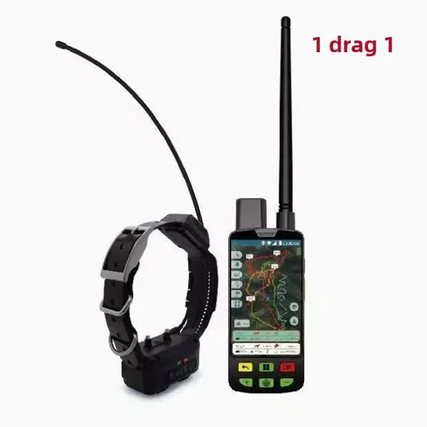 Eseek GPS Hunter Dog Tracker for Hunting Dogs Pet Training Supplies With Handheld And 2 Training Collars