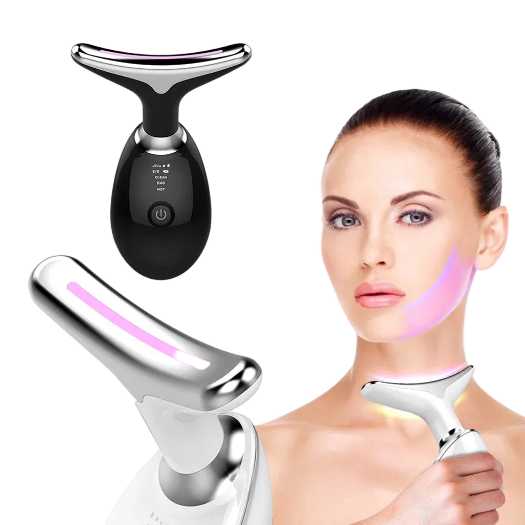 EMS Face & Neck Lift Beauty Massager with LED Therapy My Store 2