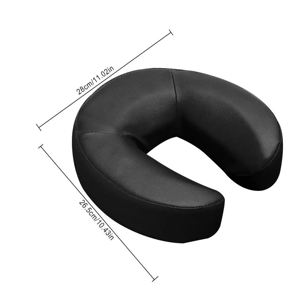 Face Pillow Memory Foam Neck Pillow U Shape Pillow Massage Universal Headrest Face Cushion Soft Cervical Orthopedic Pillow