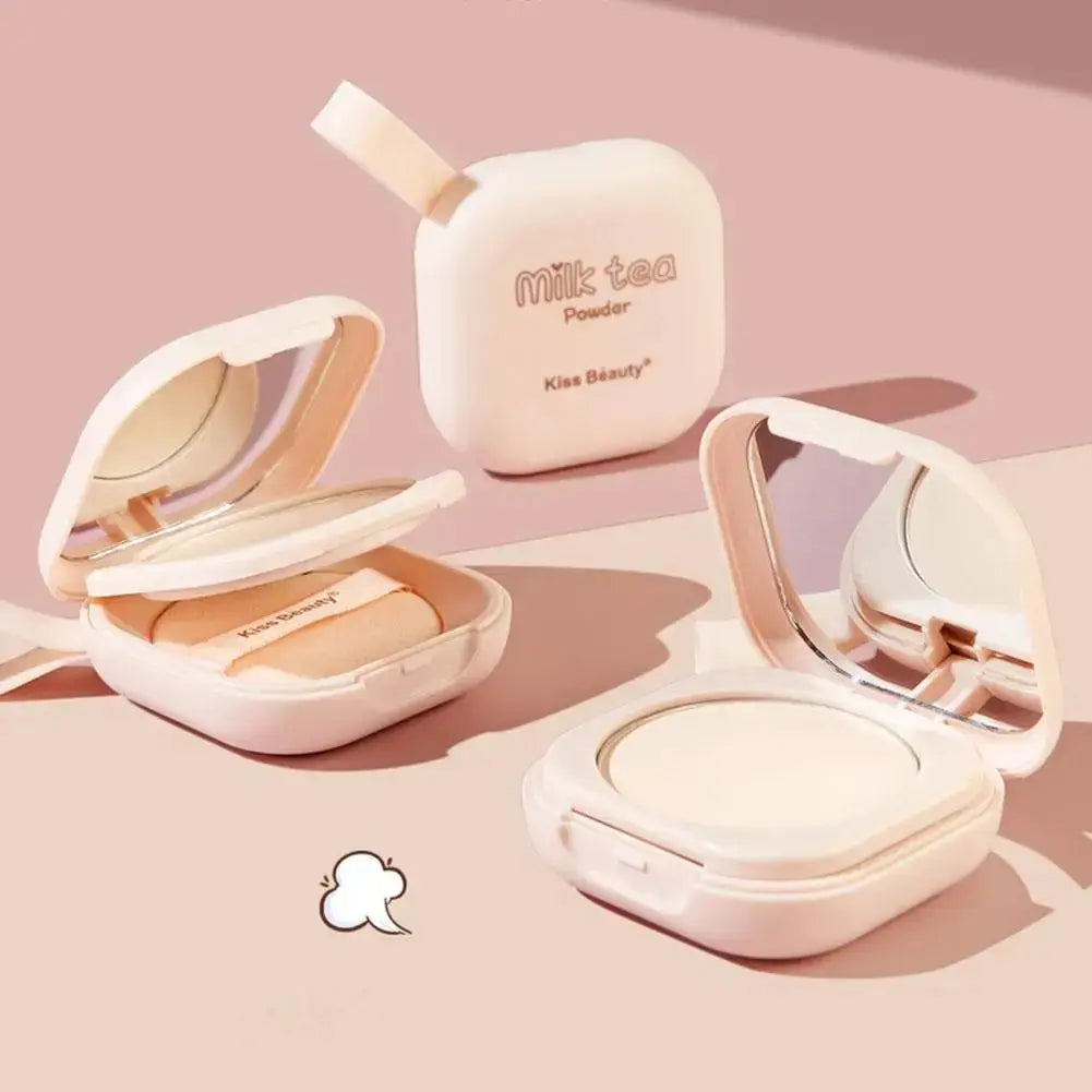 Korean Loose Powder Brightening Concealer Compact Foundation My Store 2