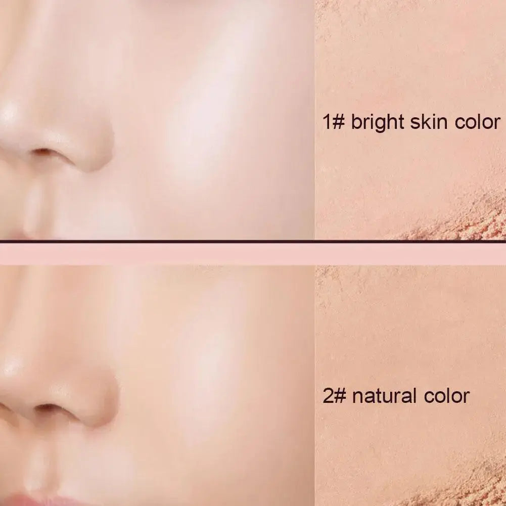 Korean Loose Powder Brightening Concealer Compact Foundation My Store 2