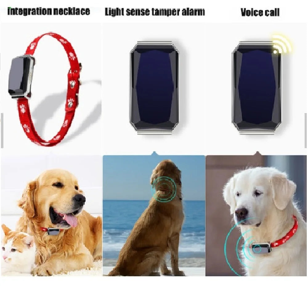 GPS Tracker Waterproof Dog Collar GPS Tracker Anti-lost Pet Finder Locator Cat GPS Tracker RYDXTR-9