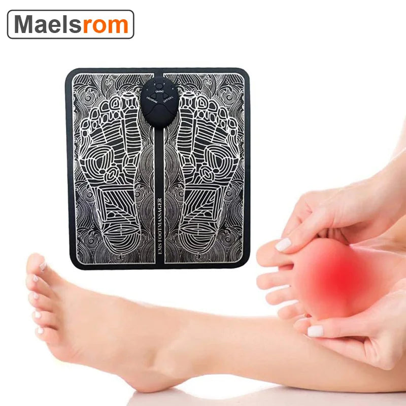 EMS Electric Massage Mat with Muscle Stimulator and TENS Therapy for Blood Circulation and Muscle Relaxation