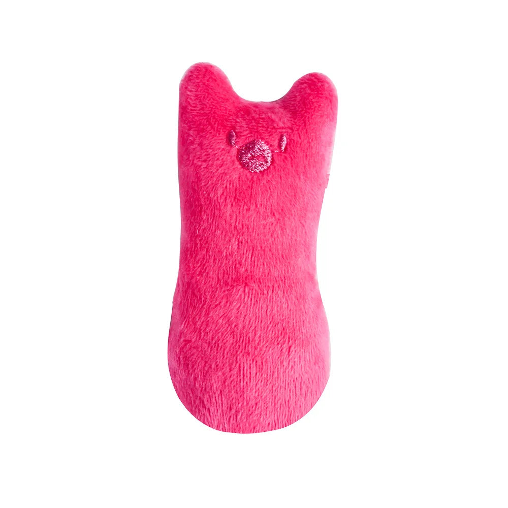 Teeth Grinding Catnip Toys Funny Interactive Plush Cat Toy Pet Kitten Chewing Vocal Toy Claws Thumb Bite Cat mint For Cats Dureve