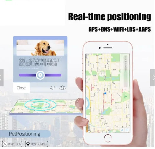 GPS Tracker Waterproof Dog Collar GPS Tracker Anti-lost Pet Finder Locator Cat GPS Tracker RYDXTR-9