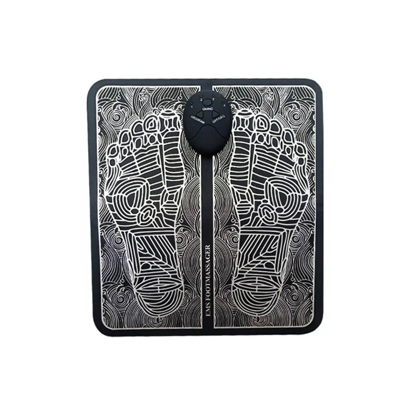 EMS Electric Massage Mat with Muscle Stimulator and TENS Therapy for Blood Circulation and Muscle Relaxation