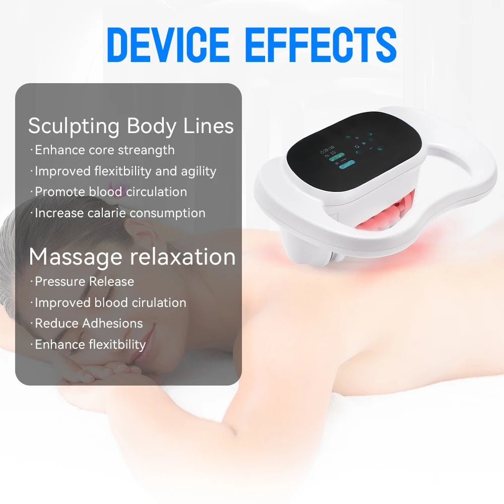 Body Roller Massage Machine Body Massage Facial Firming Lymphatic Drainage Machine