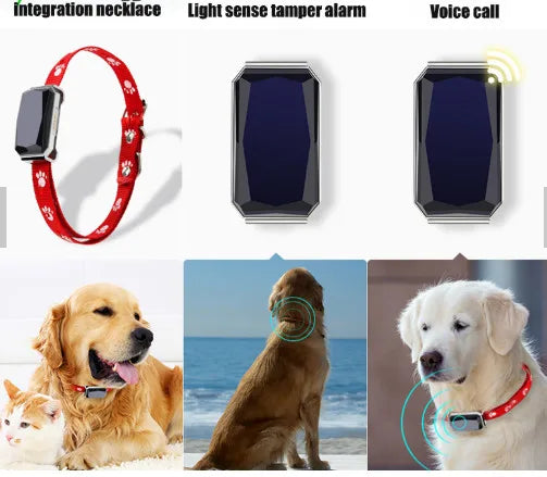 GPS Tracker Waterproof Dog Collar GPS Tracker Anti-lost Pet Finder Locator Cat GPS Tracker RYDXTR-9