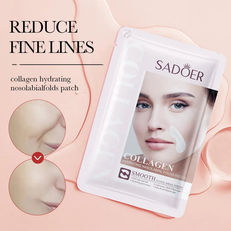 Firming Fine Lines Hydrocrystaline Patch Lifting Sagging Facial Skin Deep Nourishing Facial Mask Korean Facial Care Product
