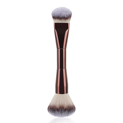 3 styles Double-headed Makeup Brush With Soft Bristles Foundation Brush Blush Brush BB Cream Makeup Brush Portable Makeup Tool