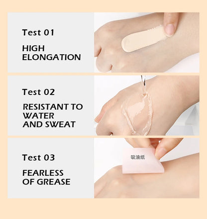 MACKANDY Serum Liquid Foundation Long-lasting Makeup, Full Coverage with Matte Finish, Radiant Formula for All Skin Types Vegan