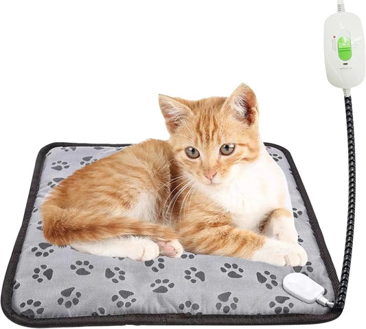 Pet Heating Pad, Electric Heated Pad for Dog Cat, Warm Mat Waterproof Dogs Cats Beds with Constant Temperature, Comfortable Dureve