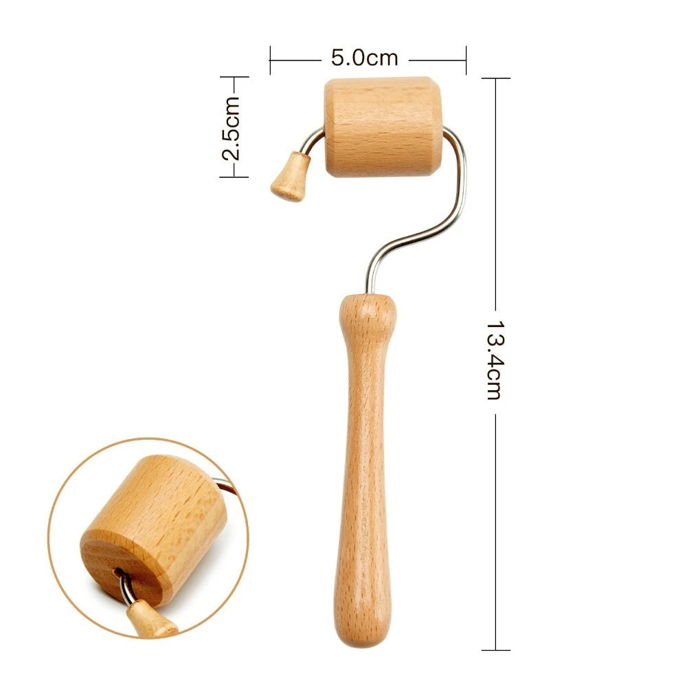 6/7/8Pcs/Set Wooden Facial Massage Tools Scraping Board Roller Face Massager Kit Durable Anti-Aging Facial Care Kit Skin Care