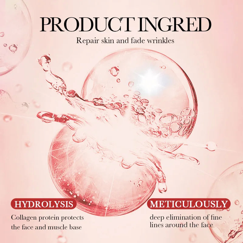 Firming Fine Lines Hydrocrystaline Patch Lifting Sagging Facial Skin Deep Nourishing Facial Mask Korean Facial Care Product