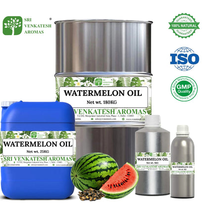 Watermelon Seed Oil Natural Carrier Oil Cold Pressed Cosmetic Grade for Hair and Skin Care Use 1 kg Pack