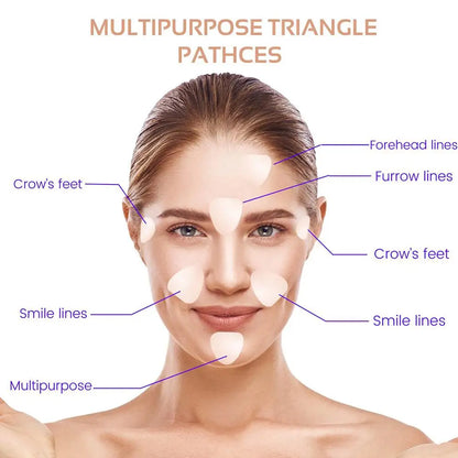 Silicone Facial Anti Wrinkle Patches Forehead  Face Smile Lines Anti-Ageing Wrinkle Prevention Face Patches Skin Care Tool