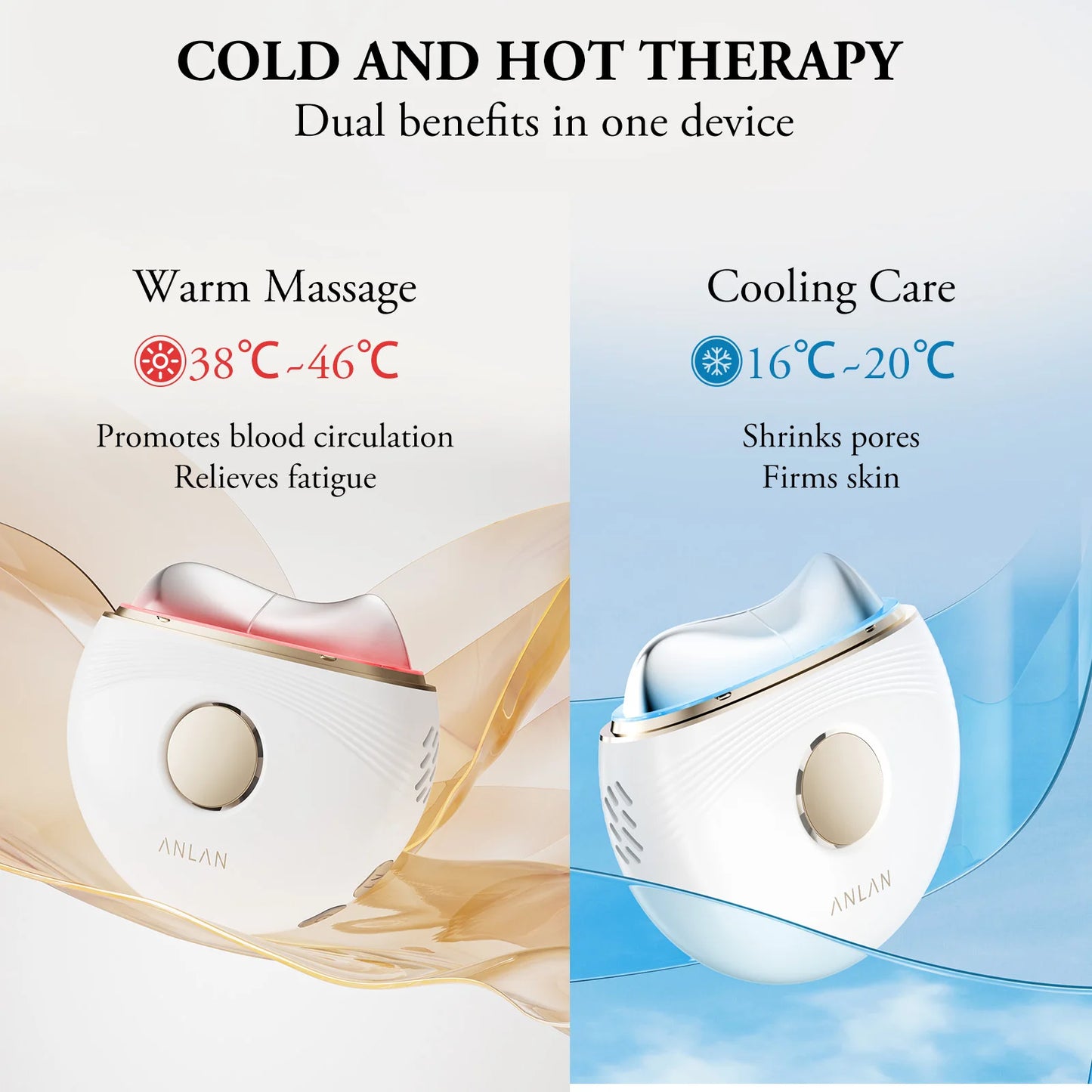 N Electric Guasha Massager EMS Face Lifting Anti-aging Remove Edema Firming Skin Clod Heat Scraping Skincare Beauty Device