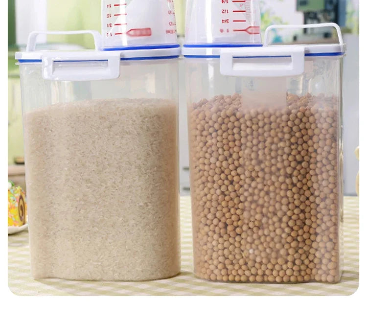 Premium Pet Food Storage Container with Airtight Seal - Durable, Large Capacity, Easy Clean & Stylish Design for Dogs & Cats