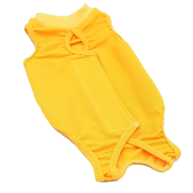Pet Anti-licking Sterilization Cat Surgery Suit for Small Medium Dog Vest Four-legged Jumpsuit Puppy Kitten Clothes Chihuahua