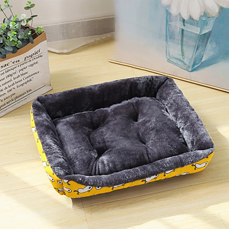 Pet Dog Bed Sofa Mats Winter Pet Products Coussin Chien Accessories Dogs Basket Supplies For Large Medium Small House Cat Bed Dureve