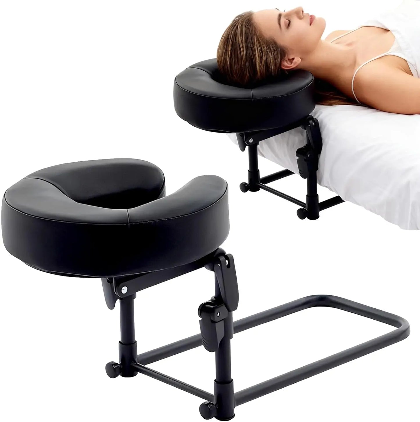 Massage Face Down Pillow Salon SPA Massage Bed Head Rest Kit for Mattress Equipment Adjustable Head Cradle Support for Mattress