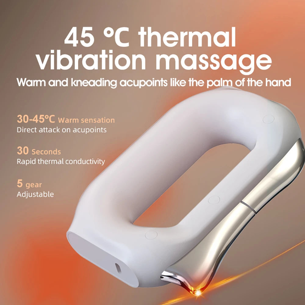 Electric Heating Fascia Massager Body Scraping Microcurrent Vibration Muscle Relaxation Body Lifting Guasha Massage Knife