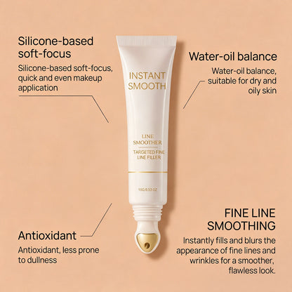 Soft and smooth makeup primer creates a clear, natural, and flawless makeup look that is light, moist and highly moisturizing.