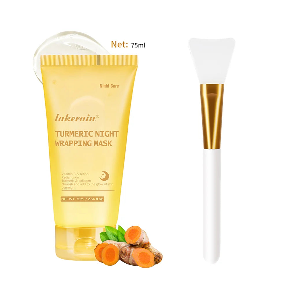 Collagen Facial Mask And Brush Set Rejuvenates Moisturizes Brightens Skin For Glowing Elasticity Korean Face Care Treatment