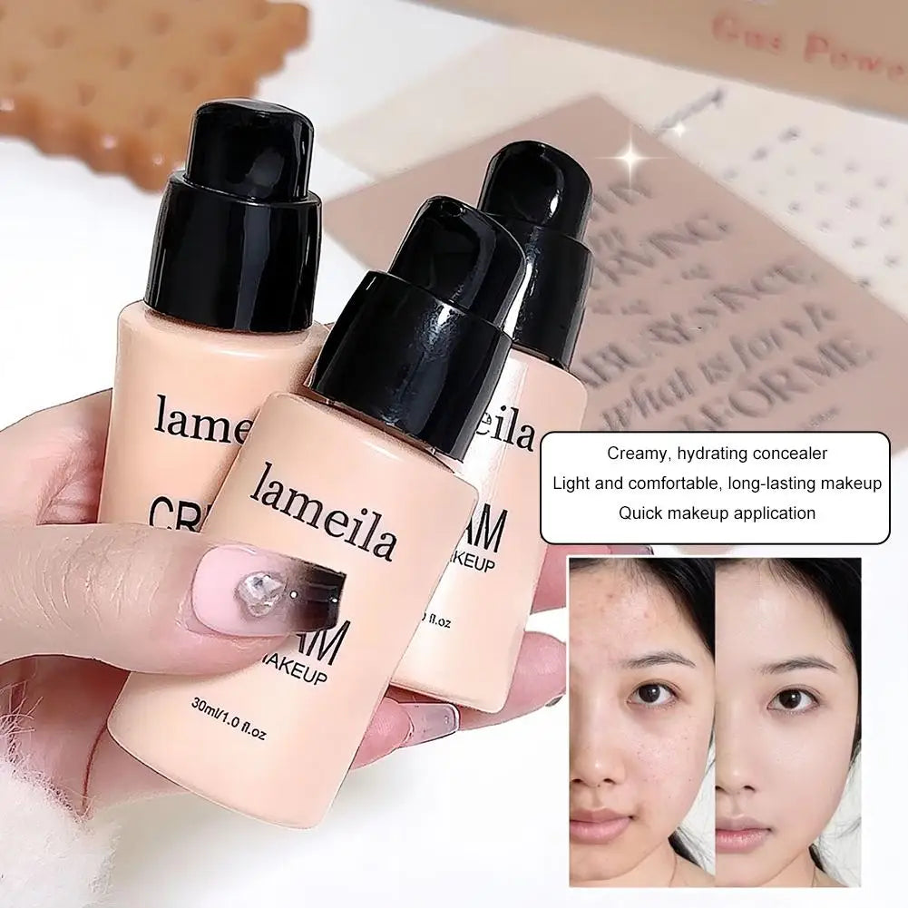Matte BB Cream Foundation – Long-Lasting Hydrating Formula with Buildable Coverage, Natural Smooth Finish, Waterproof Non-Sticky