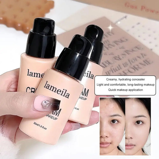 Matte BB Cream Foundation – Long-Lasting Hydrating Formula with Buildable Coverage, Natural Smooth Finish, Waterproof Non-Sticky