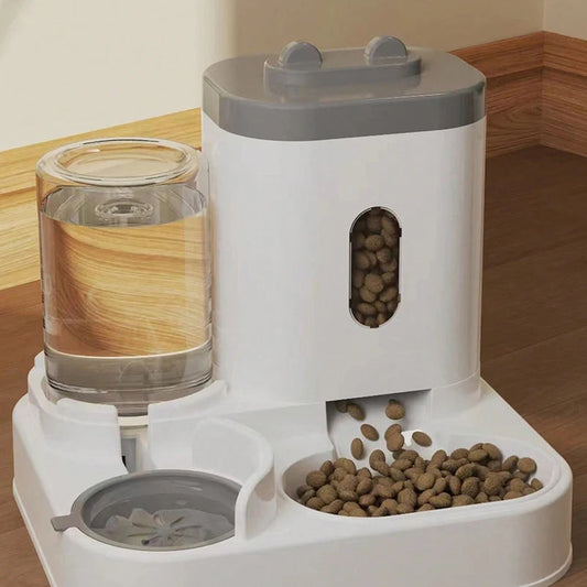 Rabbit Ear Raised Pet Food & Water Bowl Set My Store 2