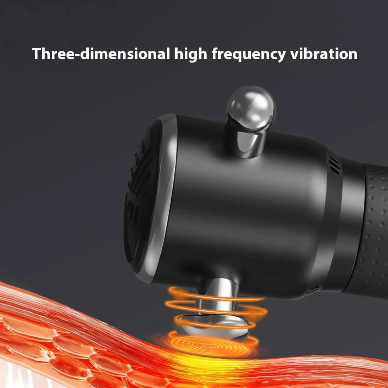 Multi-function Fascia Release Instrument Three-dimensional High-frequency Vibration 4 Massage Areas Full Body Massage 3 Gear