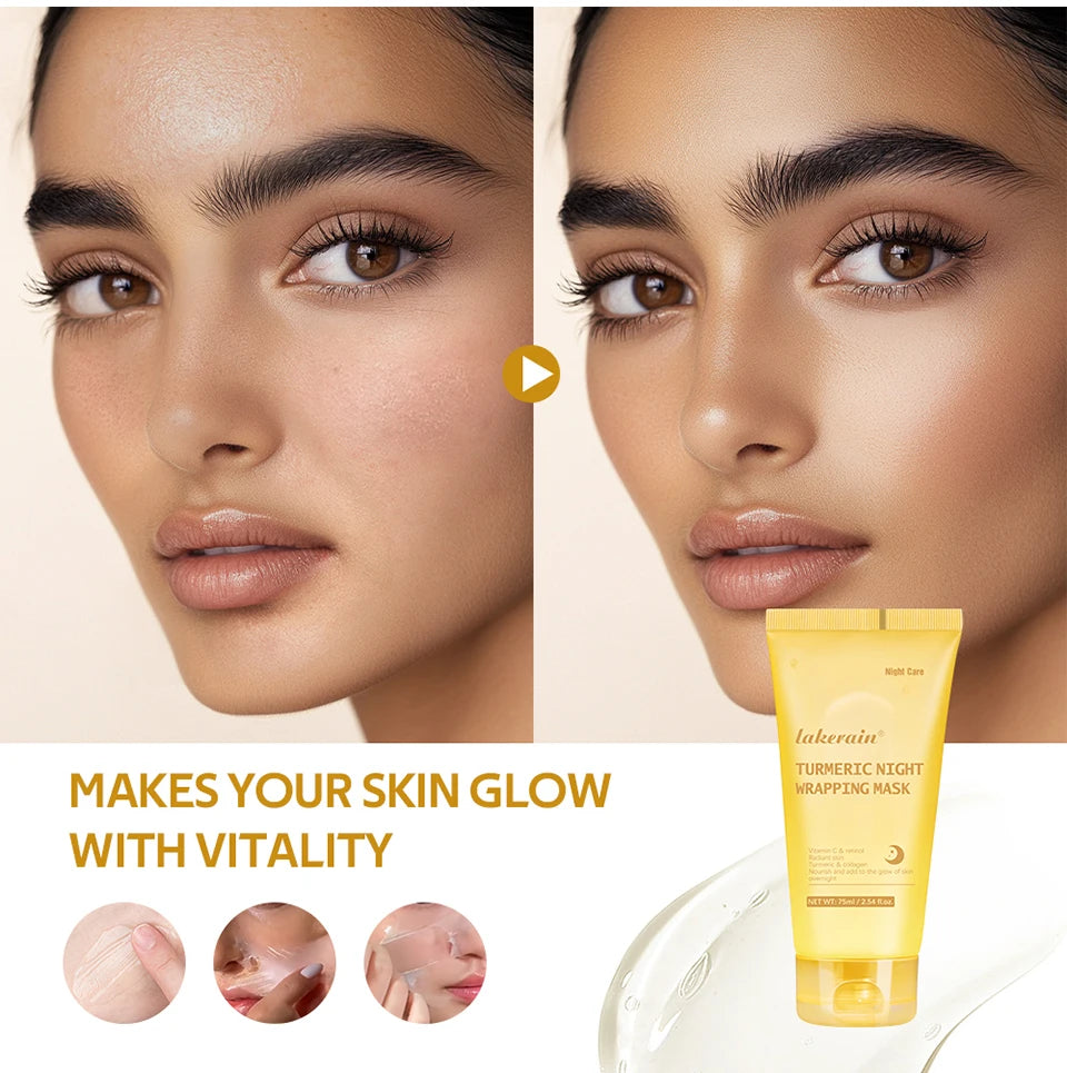 Collagen Facial Mask And Brush Set Rejuvenates Moisturizes Brightens Skin For Glowing Elasticity Korean Face Care Treatment