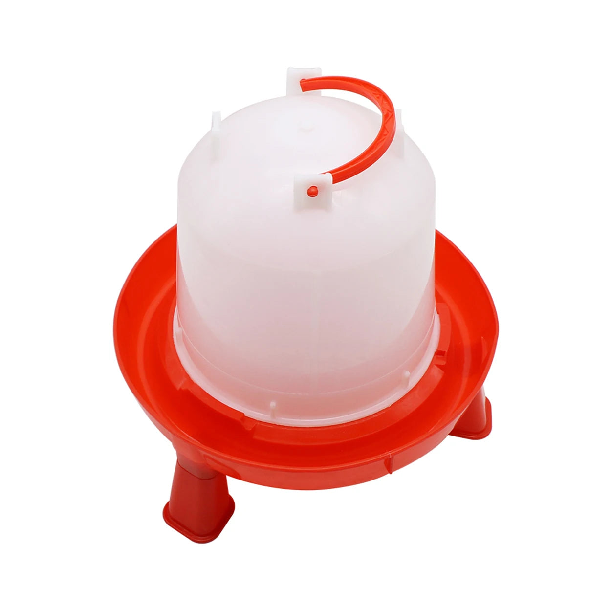 1 Pc 5L Poultry Automatic Drinking Bucket Goblet Feeder Barrel Water Bucket Quail Drinking Farm Chicken Coop Water Supply