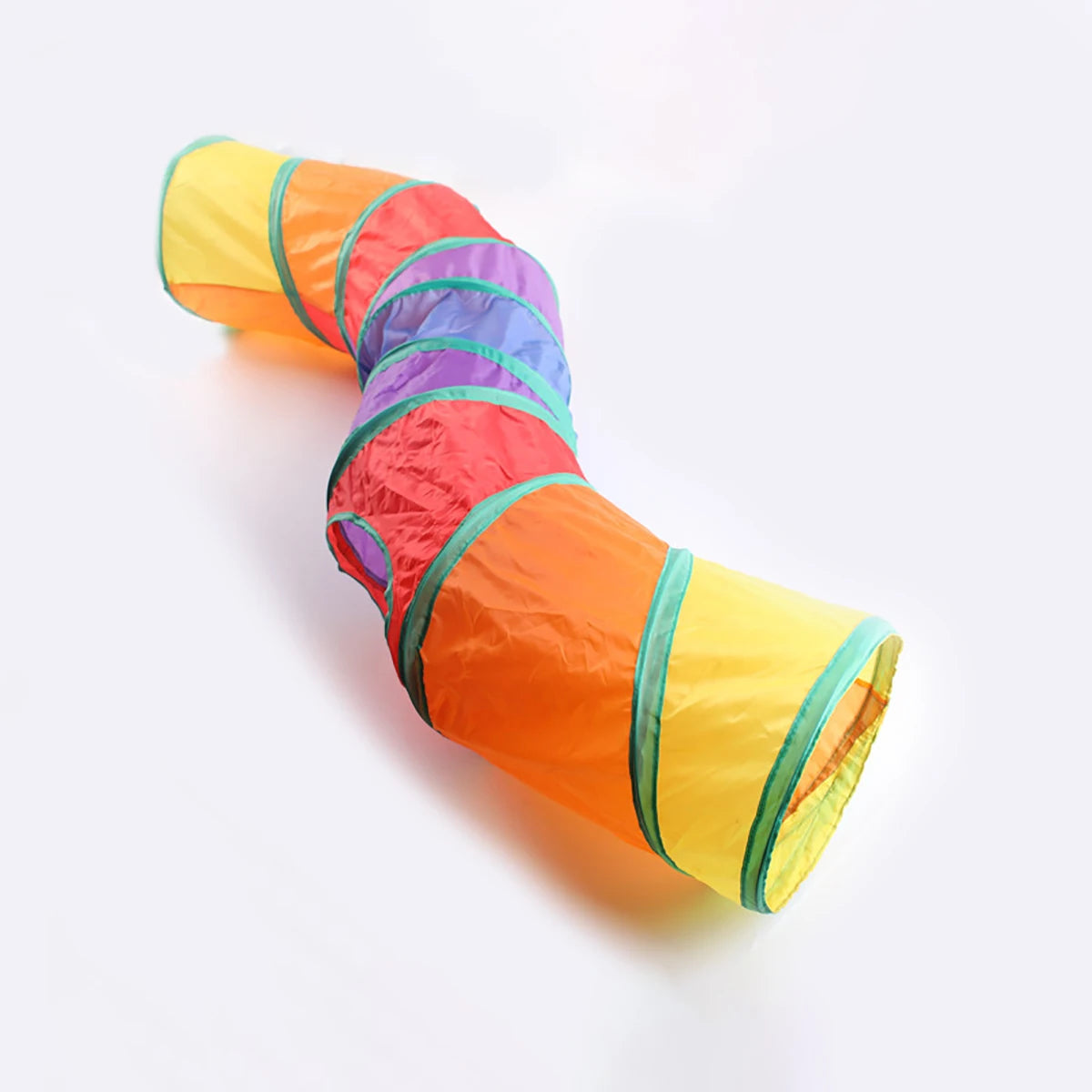 Cat Tunnel Pet Tube Collapsible Play Toy Indoor Outdoor Kitty Puppy Toys for Puzzle Exercising Hiding Training Dureve