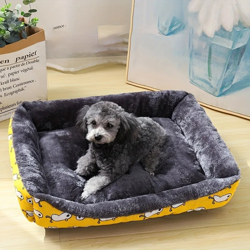 Pet Dog Bed Sofa Mats Winter Pet Products Coussin Chien Accessories Dogs Basket Supplies For Large Medium Small House Cat Bed Dureve