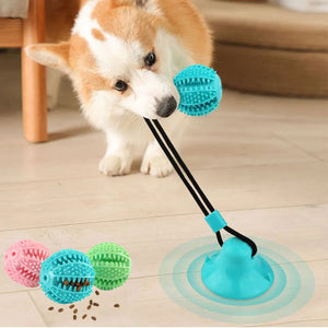 Interactive Dog Chew Ball Toy with Suction Cup My Store 2