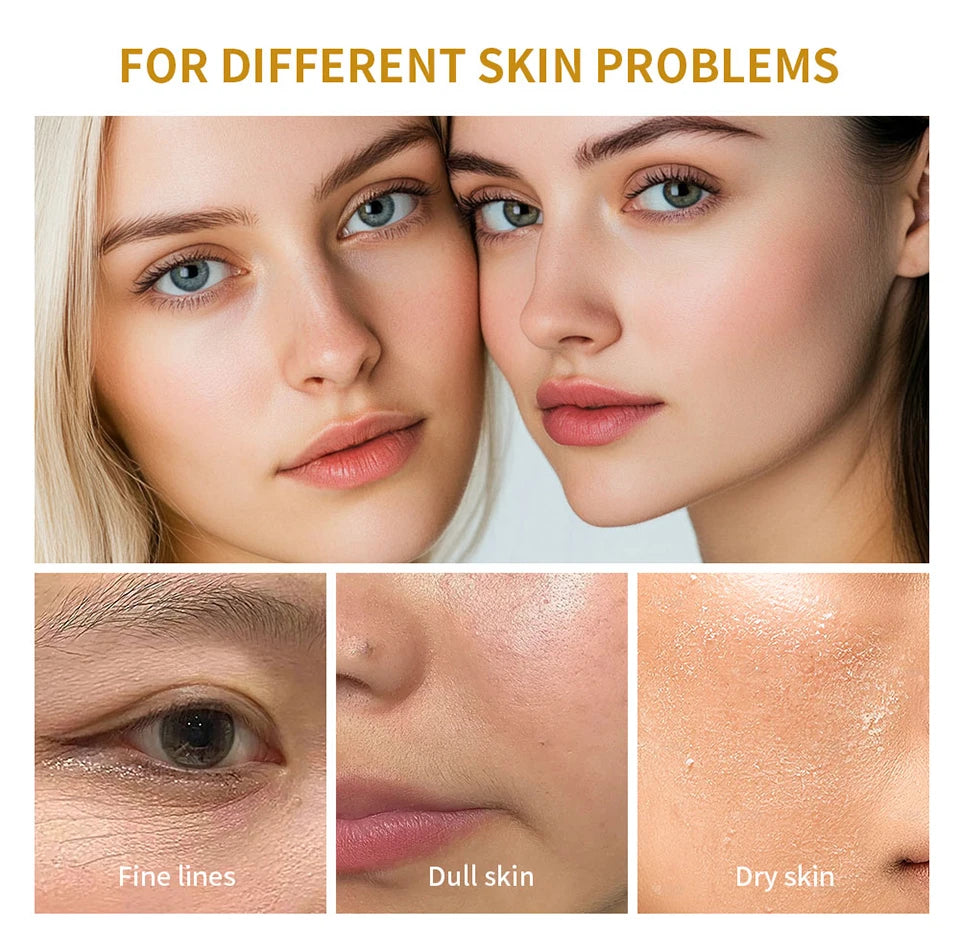 Collagen Facial Mask And Brush Set Rejuvenates Moisturizes Brightens Skin For Glowing Elasticity Korean Face Care Treatment