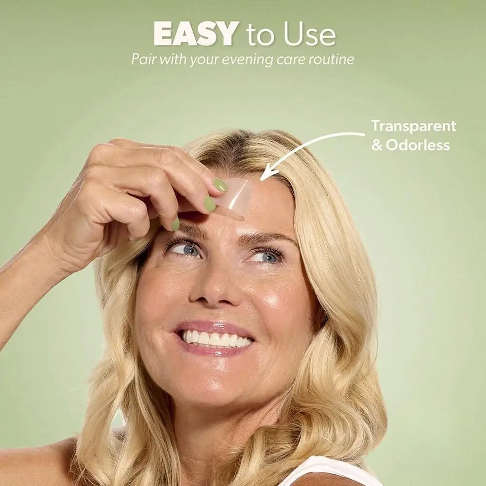 Silicone Facial Anti Wrinkle Patches Forehead  Face Smile Lines Anti-Ageing Wrinkle Prevention Face Patches Skin Care Tool