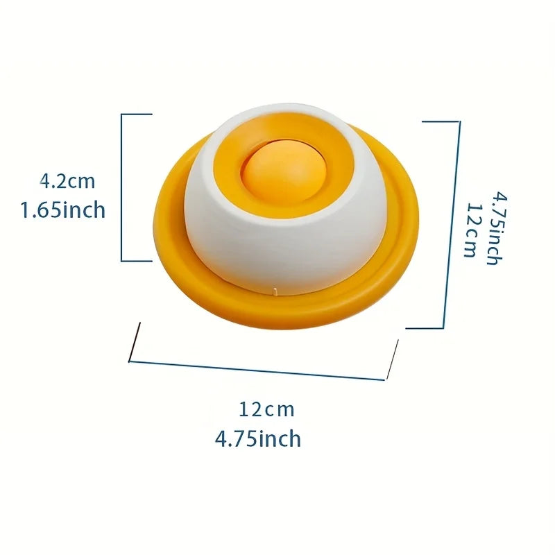 Pet Lick Mat Yogurt Licking Plate Slow Feeder for Dogs & Cats - Interactive Snack Bowl, Promotes Dental Health, Pet Licking Mat Dureve