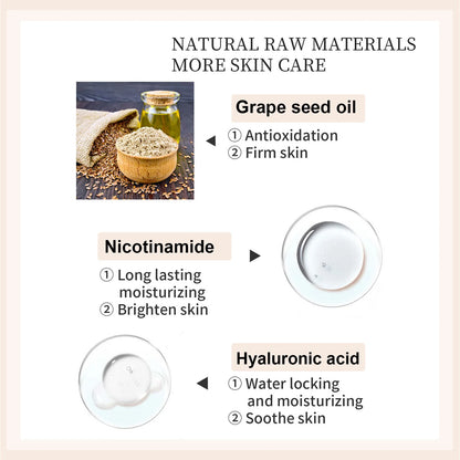 Moisturize Skin Before Makeup, Concealer Skin, Brighten Skin, Soften Skin, and Isolate Foundation Make-up Before Makeup