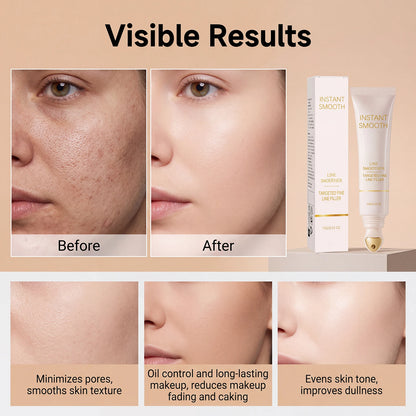 Soft and smooth makeup primer creates a clear, natural, and flawless makeup look that is light, moist and highly moisturizing.
