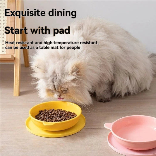Pet meal mats are leak proof waterproof anti slip dirty and easy to cleanThey are rubber mats for cat and dog bowls and utensils Dureve