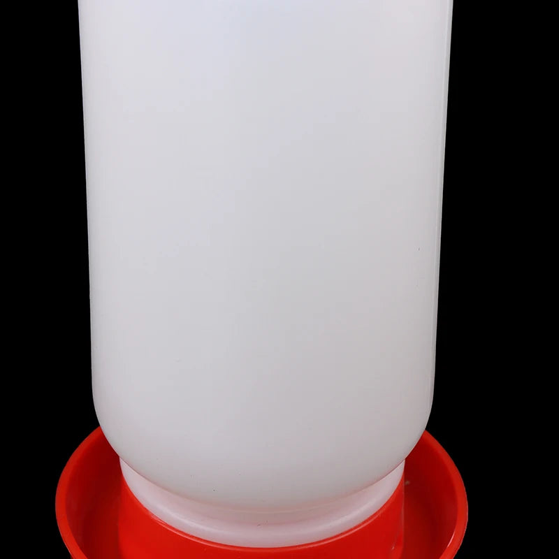 [F] Poultry Thickened Feeder And Drinker Water Food Dispenser Automatic Chicken Birds Chick Waterer Feeding Bucket Container